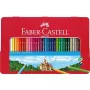 Faber-Castell Polychromos Künstler-Buntstifte - 12 sortierte Farben in Metalldose
