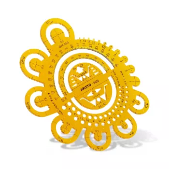 Aristo AR 5020 Radius-Schablone 0,5-40 mm