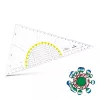 ARISTO Geometrie-Dreieck 26,0 cm transparent