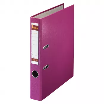Bene Hebeldeckelordner A4 52 mm Brombeere PP-Kunststoff