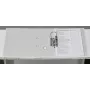Donau Elektronik Klassik Hebeldeckelordner weiß Karton 7,5 cm DIN A4