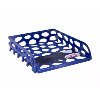 Sax Briefablage Voronoi Blau DIN C4 Dokumentenablage