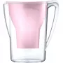 BWT Aqualizer Home 125557844 Pink Water Filter Jug mit 1 Magnesium Mineralized Water Filter Cartridge