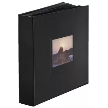 Fotoalbum für Polaroid 600 SX-70 Now+ Gen2 OneStep+ VF2 – 161 Fotos – Schwarz