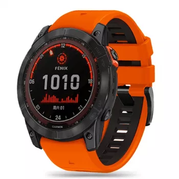 TECH-PROTECT ICONBAND PRO Garmin Fenix 3 / 5X / 3HR / 5X Plus / 6X / 6X Pro / 7X Orange/Schwarz