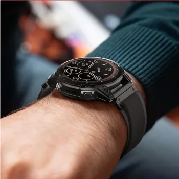 TECH-PROTECT Nylon Garmin Fenix 3 / 5X / 3HR / 5X Plus / 6X / 6X Pro / 7X Schwarz/Orange