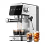 AMZCHEF CE-AZ-EM1501-SV Piston Coffee Maker (Silber)