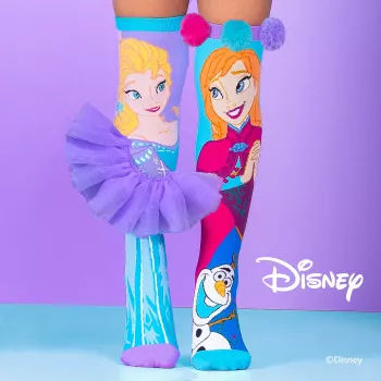 MADMIA Frozen Elsa Anna Kinder-Kniestrümpfe Md008