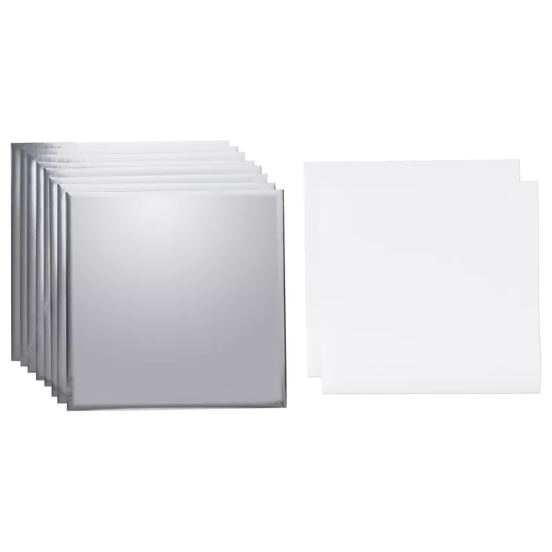 Cricut Transfer-Vinylbogen 30,5 cm x 30,5 cm Silber Metallic Glanz