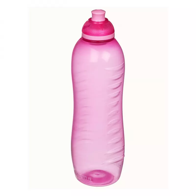 Sistema Plastics Twist 'n' Sip Squeeze Water Bottle 620ml