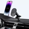 TECH-PROTECT MM15W-V1 Magnetische MagSafe Armaturenbrett- & Lüftungshalterung fürs Auto, kabelloses Ladegerät 15W Schwarz