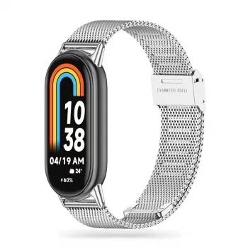 TECH-PROTECT Milanese Band für Xiaomi Smart Band 8 / 9 / NFC - Silber