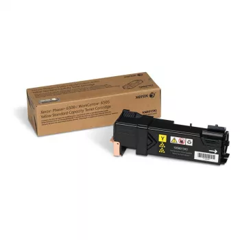 Xerox 106R01593 Original Toner Cartridge Gelb für Phaser 6500, WorkCentre 6505