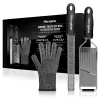 Microplane Gourmet Reibenset + Schutzhandschuh