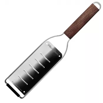 Microplane Grobreibe - Schwarzer Griff, Edelstahlklinge