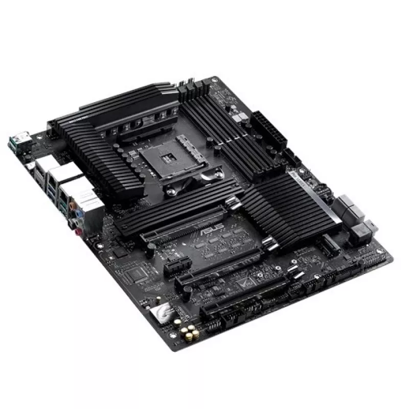 ASUS Pro WS X570-ACE Workstation-Mainboard - AMD AM4 - DDR4 - ATX - Dual Gigabit LAN