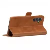 dbramante1928 Copenhagen Flip Case für Samsung Galaxy A54 - Vollnarbenleder - Hellbraun