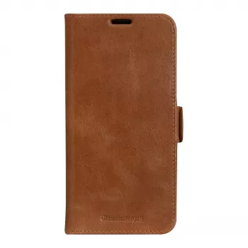 dbramante1928 Copenhagen Flip Case für Samsung Galaxy A54 - Vollnarbenleder - Hellbraun