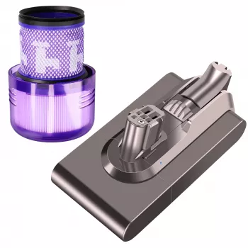 Extralink Ersatzakku für Dyson V12 25,2V 2500mAh + Filter