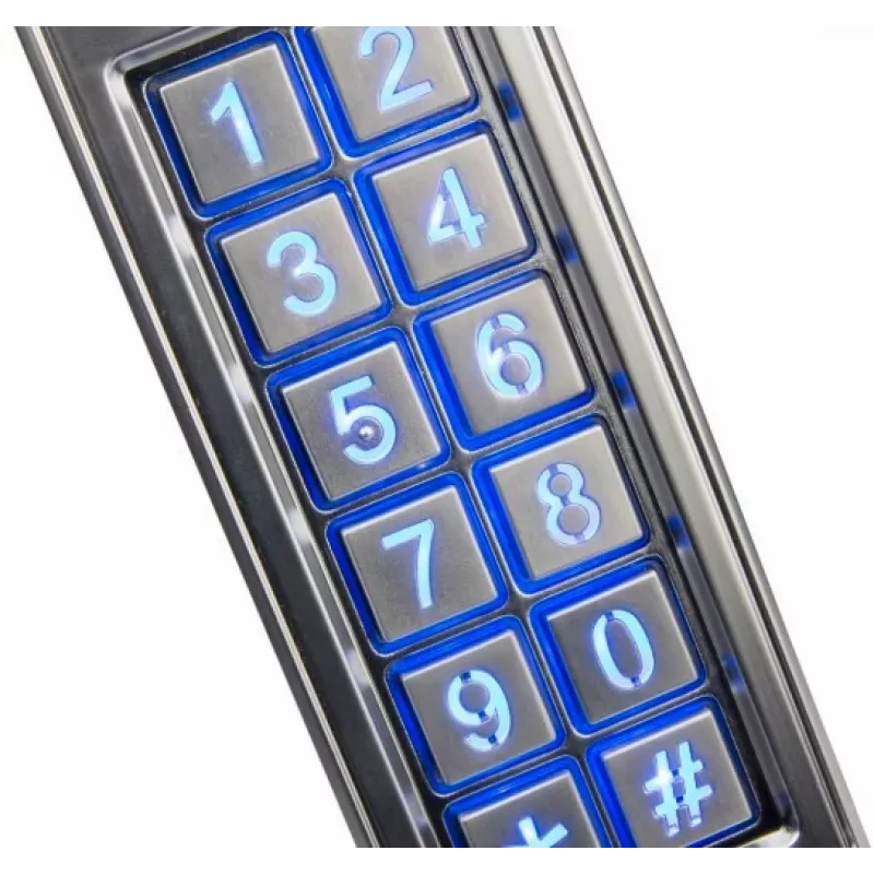 VIDOS ZS52 Kombinationsschloss - Mechanisches 4-stelliges Zahlenschloss für Tore, Türen, Schränke