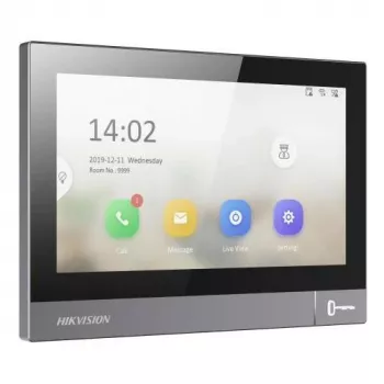 Hikvision DS-KH8381-TE1 IP Video Intercom Indoor Monitor 7-Zoll Touchscreen