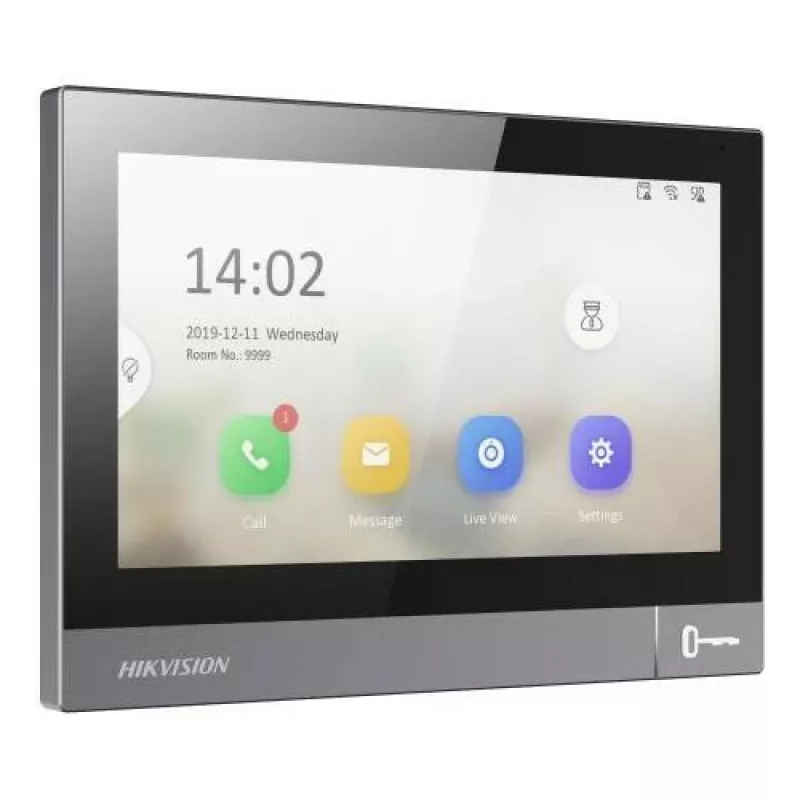 Hikvision DS-KH8381-TE1 IP Video Intercom Indoor Monitor 7-Zoll Touchscreen