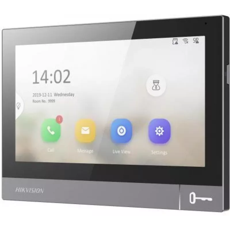 Hikvision DS-KH8381-TE1 IP Video Intercom Indoor Monitor 7-Zoll Touchscreen