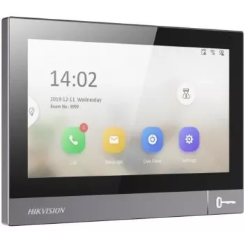 Hikvision DS-KH8381-TE1 IP Video Intercom Indoor Monitor 7-Zoll Touchscreen