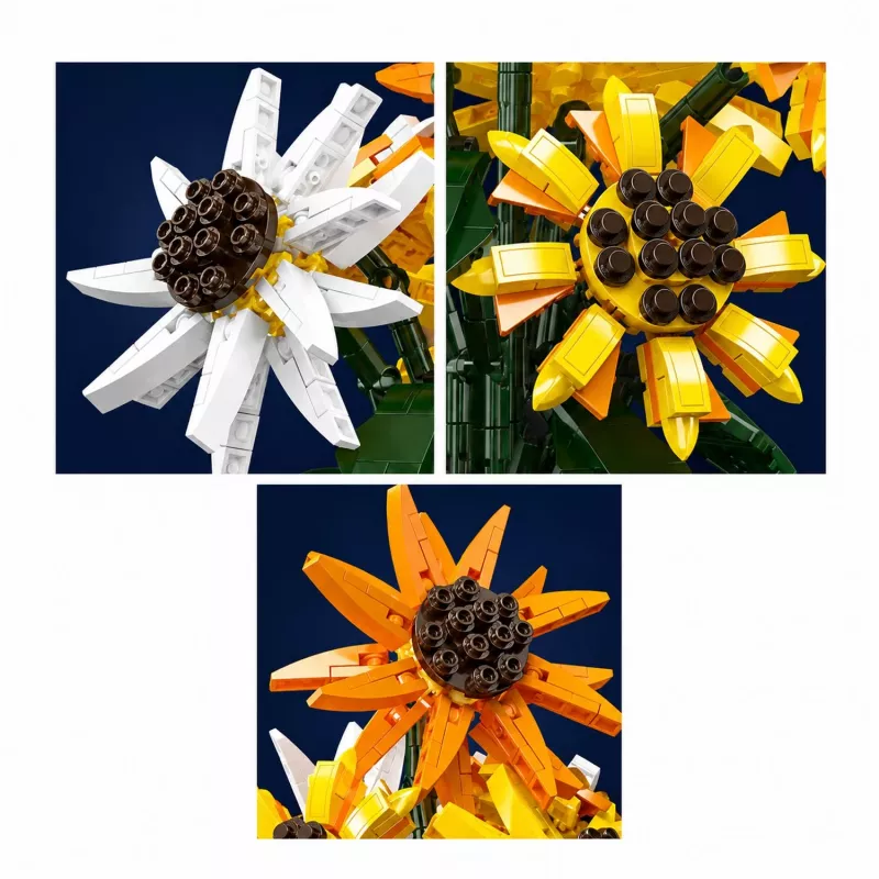 Mould King Sunflower Potted 24111 Bausteine-Set (854 Teile)