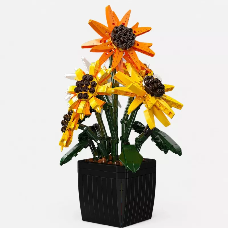 Mould King Sunflower Potted 24111 Bausteine-Set (854 Teile)