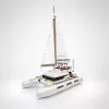 Mould King Katamaran Segelboot 10217 Bausteine-Set (890 Teile)