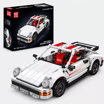 Mould King 911 Pull-Back Sportwagen 15063 Bausteinset 824 Teile