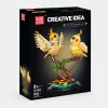 MOULD KING 10150 Black-Capped Lory Building Set | 1.052 Teile
