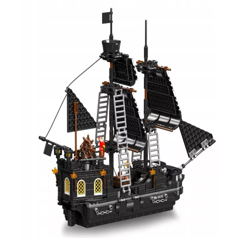 MOULD KING Black Pearl Piratenschiff Baukasten 10195 - 932 Teile