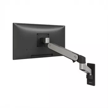 Ergotron LX Pro Single Monitor Arm - Polished Aluminum - Desk Clamp/Grommet Mount - für Displays bis 34 inch