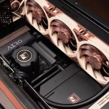 Noctua NL-LC1-36 AIO Flüssigkeitskühler 360mm, Schwarz/Braun
