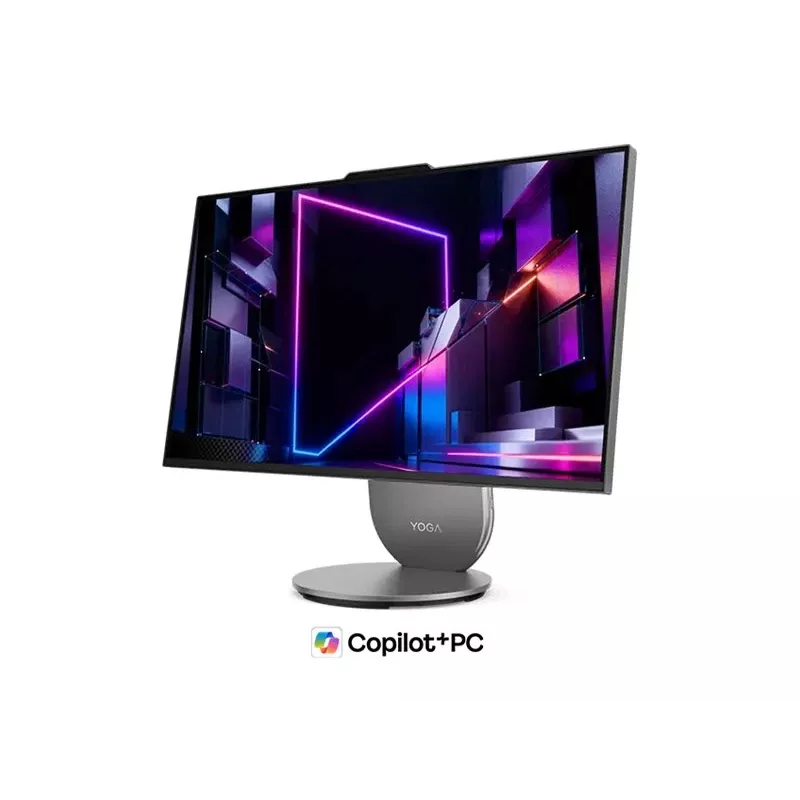 Lenovo Yoga 27IPH11 All-in-One Desktop, 27 inch QHD IPS, Intel Core Ultra 5 325, 16GB LPDDR5X, 1TB SSD, Intel Graphics, Windows 11 Home, Englisch, Luna Grey