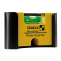 STABILA Type 81 S Pocket Electric Wasserwaage, 7 cm, Gelb, 1,0 mm/m Genauigkeit, mit Magnet und Gürtelclip