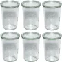 WECK Sturzglas 850 ml Set mit 6 Stück