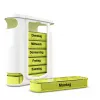 Weinberger Weekly Pill Box - 7-Day Pill Organizer, Weiß/Transparent