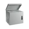 EFB-Elektronik 19 inch Wandgehäuse IP55, 12U, Stahltür, Tiefe 450 mm, RAL 7035