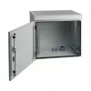 EFB-Elektronik 19 inch Wandgehäuse IP55, 12U, Stahltür, Tiefe 450 mm, RAL 7035