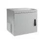 EFB-Elektronik 19 inch Wandgehäuse IP55, 12U, Stahltür, Tiefe 450 mm, RAL 7035
