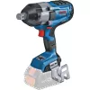 BOSCH Professional BITURBO GDS 18V-1050 HC Akku-Schlagschrauber, 3/4 inch Vierkantantrieb, 18 V, Solo (Blau/Schwarz, Bluetooth, L-BOXX)