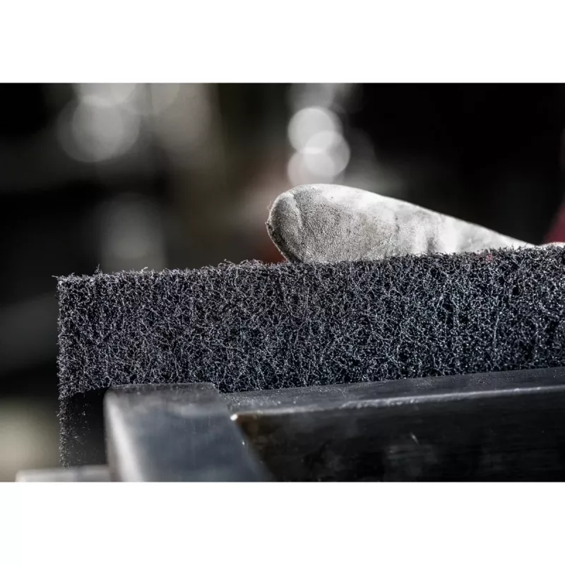 Bosch Expert N880 Ultra-Fine S Vlies-Schleifrolle, 115mm x 10m, Grau, für Handschliff