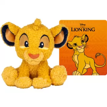 TONIES Cuddle Tonie Simba - Disney Der König der Löwen Kuschel-Plüsch-Audiofigur mit NFC-Chip