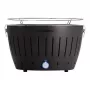 LotusGrill G340 Tischgrill Holzkohle 32 cm Anthrazit mit USB