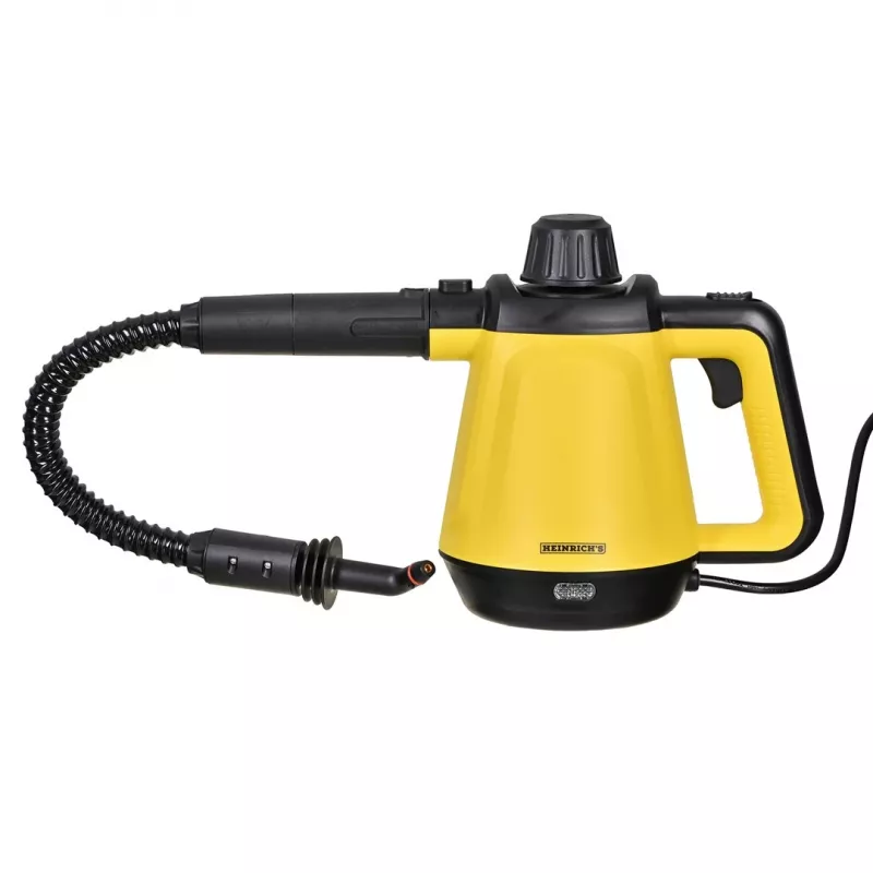 HEINRICH'S HDR 8734 Dampfreiniger, 1000 W, 250 ml, Gelb