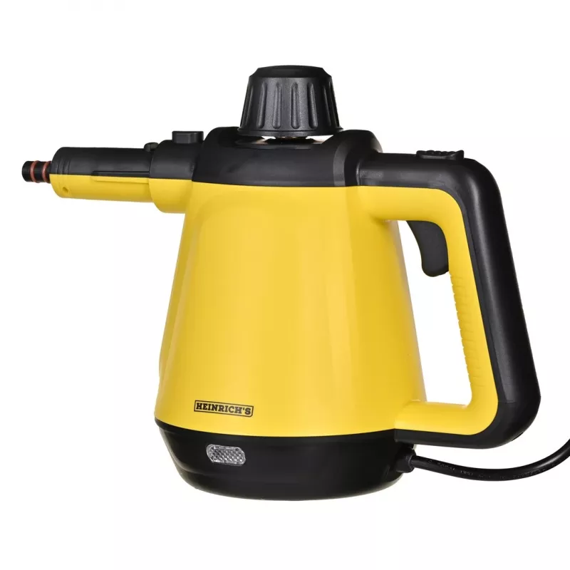 HEINRICH'S HDR 8734 Dampfreiniger, 1000 W, 250 ml, Gelb