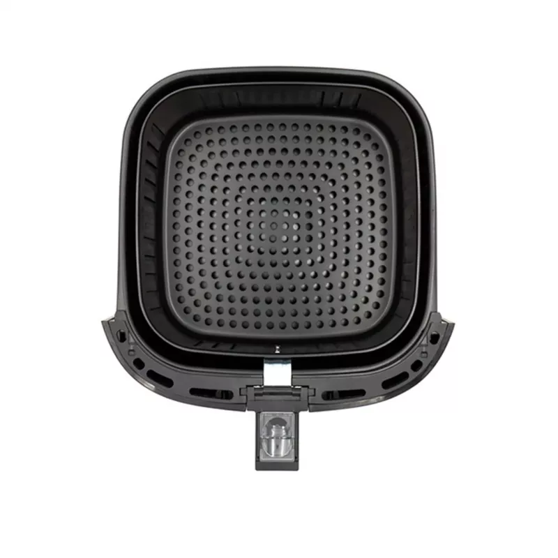 HEINRICH'S HFR 8205 Heißluftfritteuse 8,0 L 1800 W Schwarz und Silber
